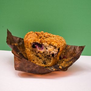 Vegan blueberry muffin