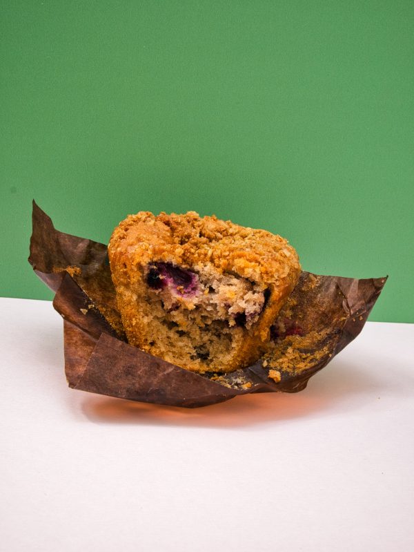 Vegan blueberry muffin